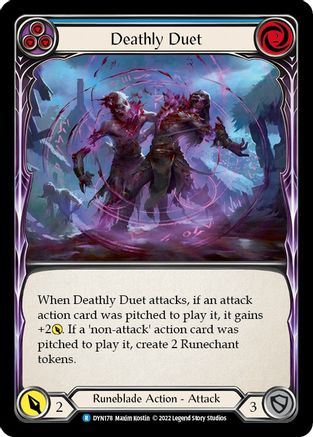 Image of Deathly Duet (Blue) [DYN178] (Dynasty)