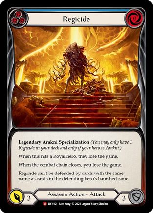Image of Regicide [DYN121] (Dynasty)  Rainbow Foil