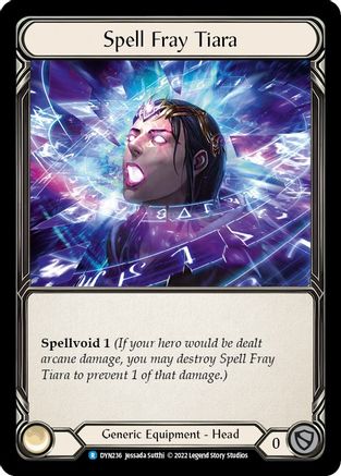 Image of Spell Fray Tiara [DYN236] (Dynasty)  Rainbow Foil