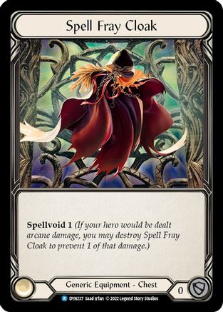 Image of Spell Fray Cloak [DYN237] (Dynasty)