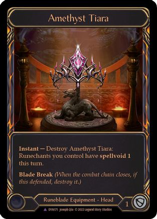 Image of Amethyst Tiara (Marvel) [DYN171] (Dynasty)  Cold Foil