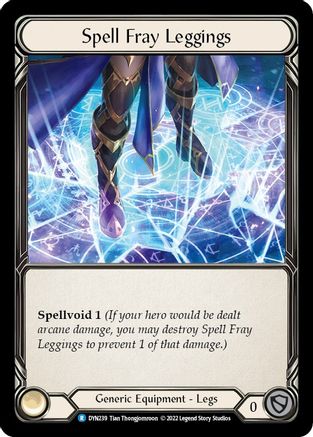 Image of Spell Fray Leggings [DYN239] (Dynasty)  Rainbow Foil