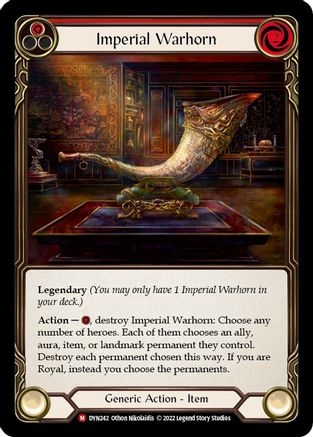 Image of Imperial Warhorn [DYN242] (Dynasty)