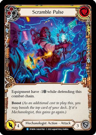 Image of Scramble Pulse (Yellow) [DYN096] (Dynasty)