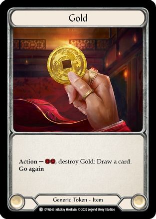 Image of Gold [DYN243] (Dynasty)  Rainbow Foil