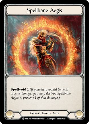 Image of Spellbane Aegis [DYN246] (Dynasty)  Rainbow Foil