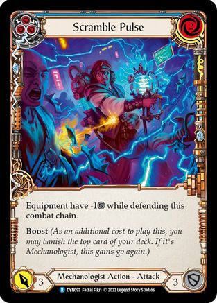 Image of Scramble Pulse (Blue) [DYN097] (Dynasty)