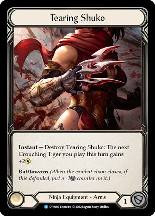 Image of Tearing Shuko [DYN046] (Dynasty)  Cold Foil