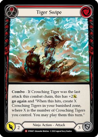 Image of Tiger Swipe [DYN047] (Dynasty)