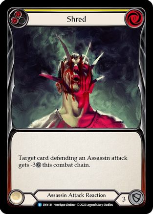 Image of Shred (Yellow) [DYN131] (Dynasty)