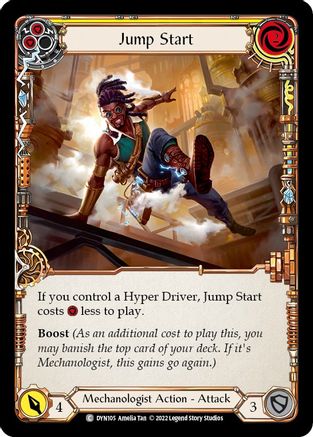 Image of Jump Start (Yellow) [DYN105] (Dynasty)