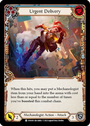 Image of Urgent Delivery (Blue) [DYN109] (Dynasty)