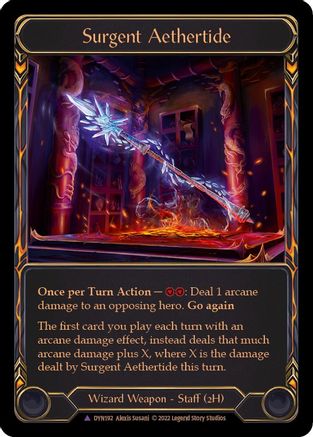 Image of Surgent Aethertide (Marvel) [DYN192] (Dynasty)  Cold Foil