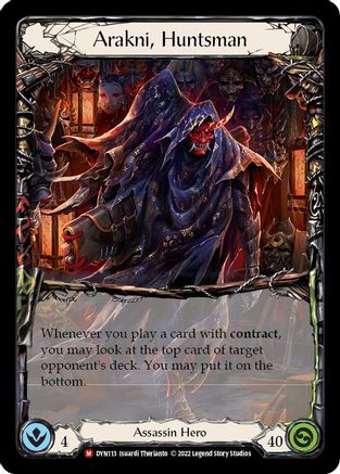Image of Arakni, Huntsman [DYN113] (Dynasty)