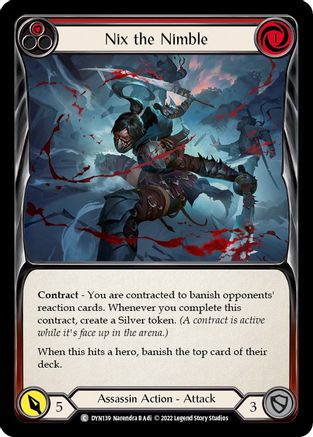 Image of Nix the Nimble (Red) [DYN139] (Dynasty)