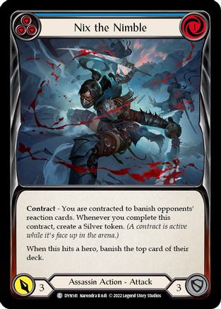 Image of Nix the Nimble (Blue) [DYN141] (Dynasty)