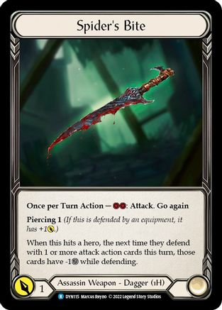 Image of Spider's Bite [DYN115] (Dynasty)  Cold Foil