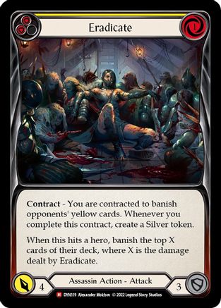 Image of Eradicate [DYN119] (Dynasty)  Rainbow Foil