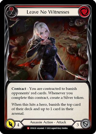 Image of Leave No Witnesses [DYN120] (Dynasty)