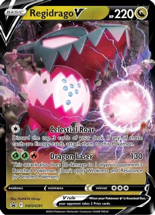 Image of Regidrago V (SWSH281) [Sword & Shield: Black Star Promos]