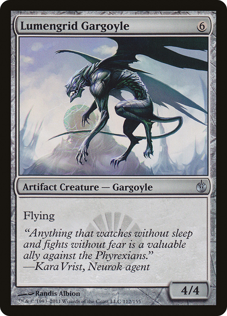 Image of Lumengrid Gargoyle [Mirrodin Besieged]