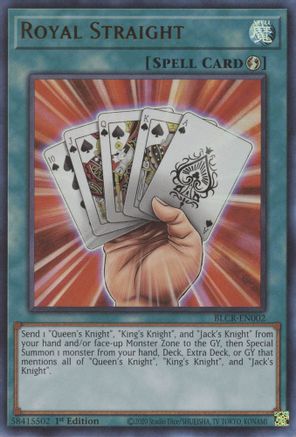Image of Royal Straight [BLCR-EN002] Ultra Rare