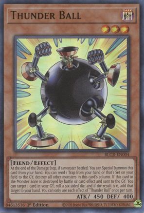 Image of Thunder Ball [BLCR-EN004] Ultra Rare