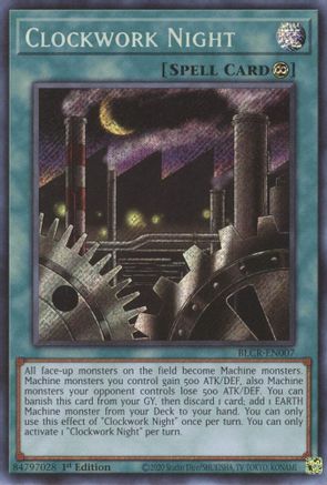 Image of Clockwork Night [BLCR-EN007] Secret Rare