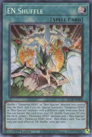 Image of EN Shuffle [BLCR-EN008] Secret Rare