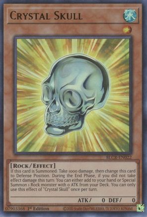 Image of Crystal Skull [BLCR-EN022] Ultra Rare