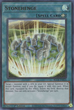 Image of Stonehenge [BLCR-EN024] Ultra Rare
