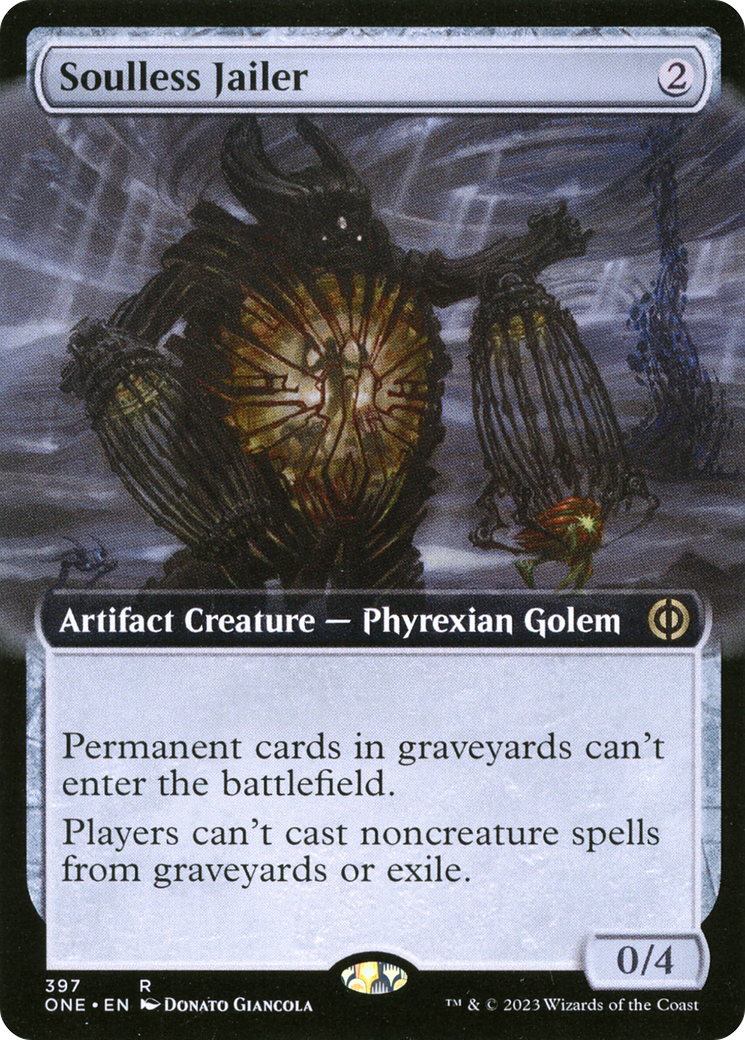 Image of Soulless Jailer (Extended Art) [Phyrexia: All Will Be One]
