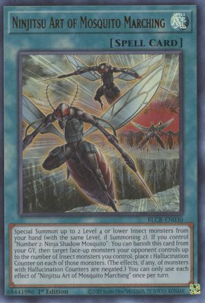 Image of Ninjitsu Art of Mosquito Marching [BLCR-EN030] Ultra Rare