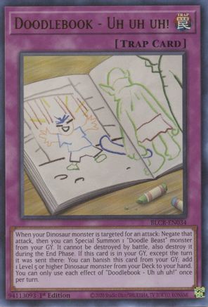 Image of Doodlebook - Uh uh uh! [BLCR-EN034] Ultra Rare