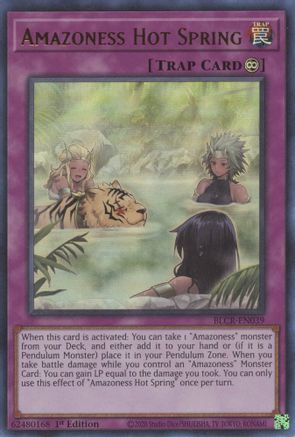 Image of Amazoness Hot Spring [BLCR-EN039] Ultra Rare