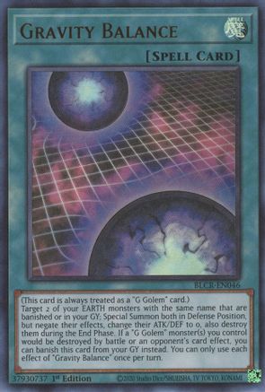 Image of Gravity Balance [BLCR-EN046] Ultra Rare