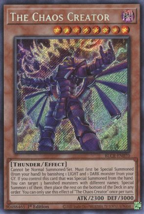 Image of The Chaos Creator [BLCR-EN070] Secret Rare
