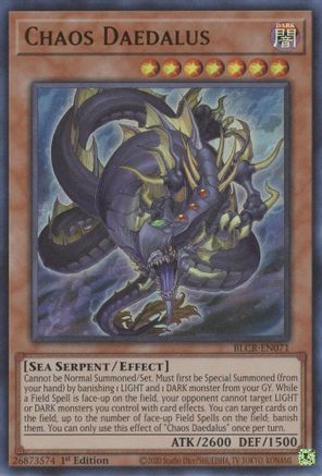 Image of Chaos Daedalus [BLCR-EN071] Ultra Rare