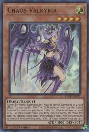 Image of Chaos Valkyria [BLCR-EN072] Ultra Rare