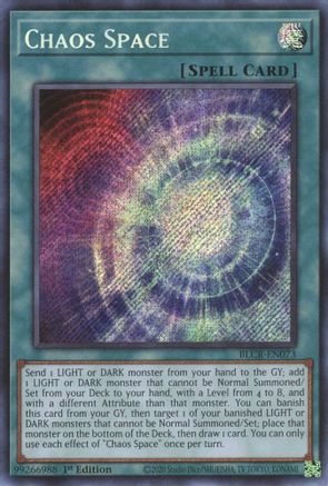 Image of Chaos Space [BLCR-EN073] Secret Rare