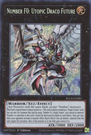 Image of Number F0: Utopic Draco Future [BLCR-EN085] Secret Rare