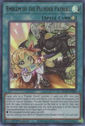 Image of Emblem of the Plunder Patroll [BLCR-EN089] Ultra Rare