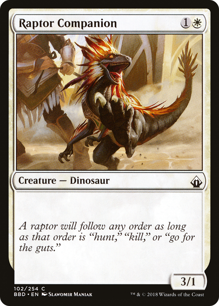 Image of Raptor Companion [Battlebond]
