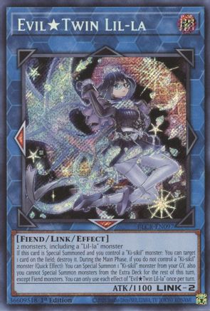 Image of Evil Twin Lil-la [BLCR-EN097] Secret Rare