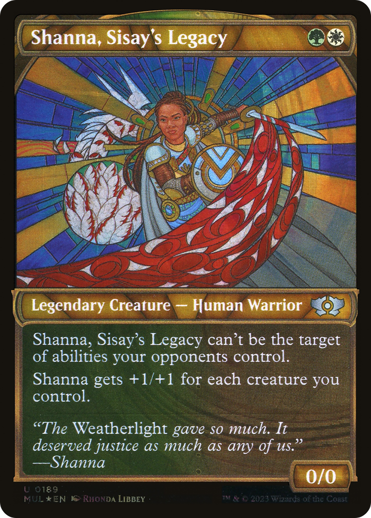 Image of Shanna, Sisay's Legacy (Halo Foil) [Multiverse Legends]