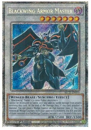 Image of Blackwing Armor Master [BLCR-EN099] Starlight Rare