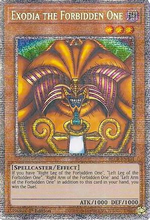 Image of Exodia the Forbidden One [BLCR-EN101] Starlight Rare