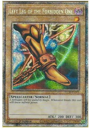 Image of Left Leg of the Forbidden One [BLCR-EN103] Starlight Rare