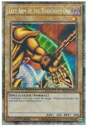 Image of Left Arm of the Forbidden One [BLCR-EN105] Starlight Rare