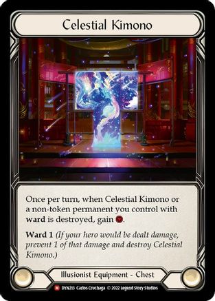 Image of Celestial Kimono [DYN213] (Dynasty)  Rainbow Foil